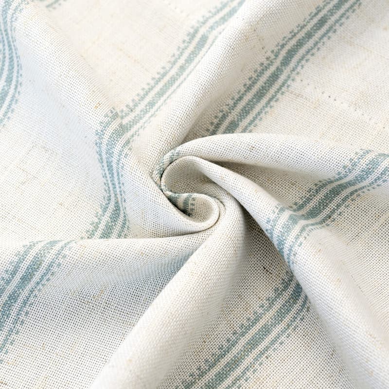 DriftAway Farmhouse Linen Blend Blackout Tie Up Curtain