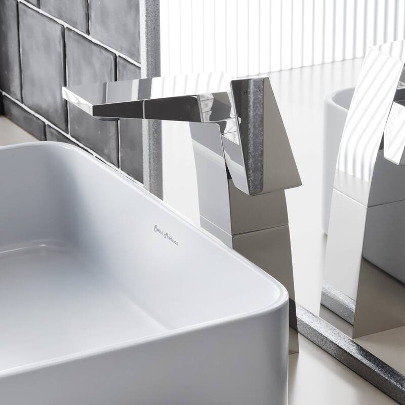 Swiss Madison SM-BF31 Carre 1.2 GPM Single Hole Bathroom Faucet