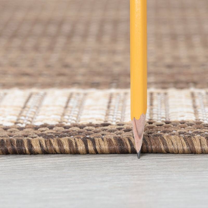 Exo Coastal Border Indoor/Outdoor Area Rug