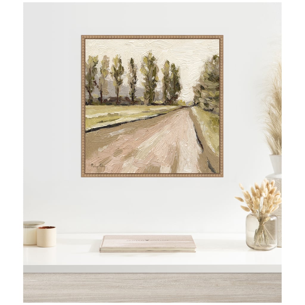 Kate and Laurel Petit View No 9 by Mackenzie Nelson Framed Canvas Wall Art Print