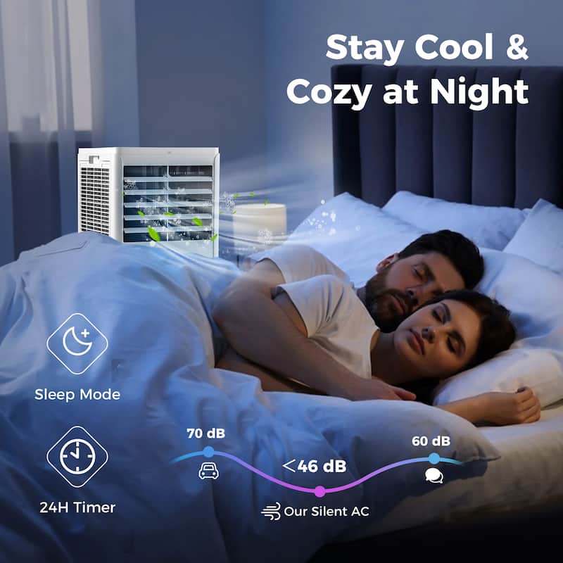 Gymax 8000 BTU portable air conditioner air cooler portable ac