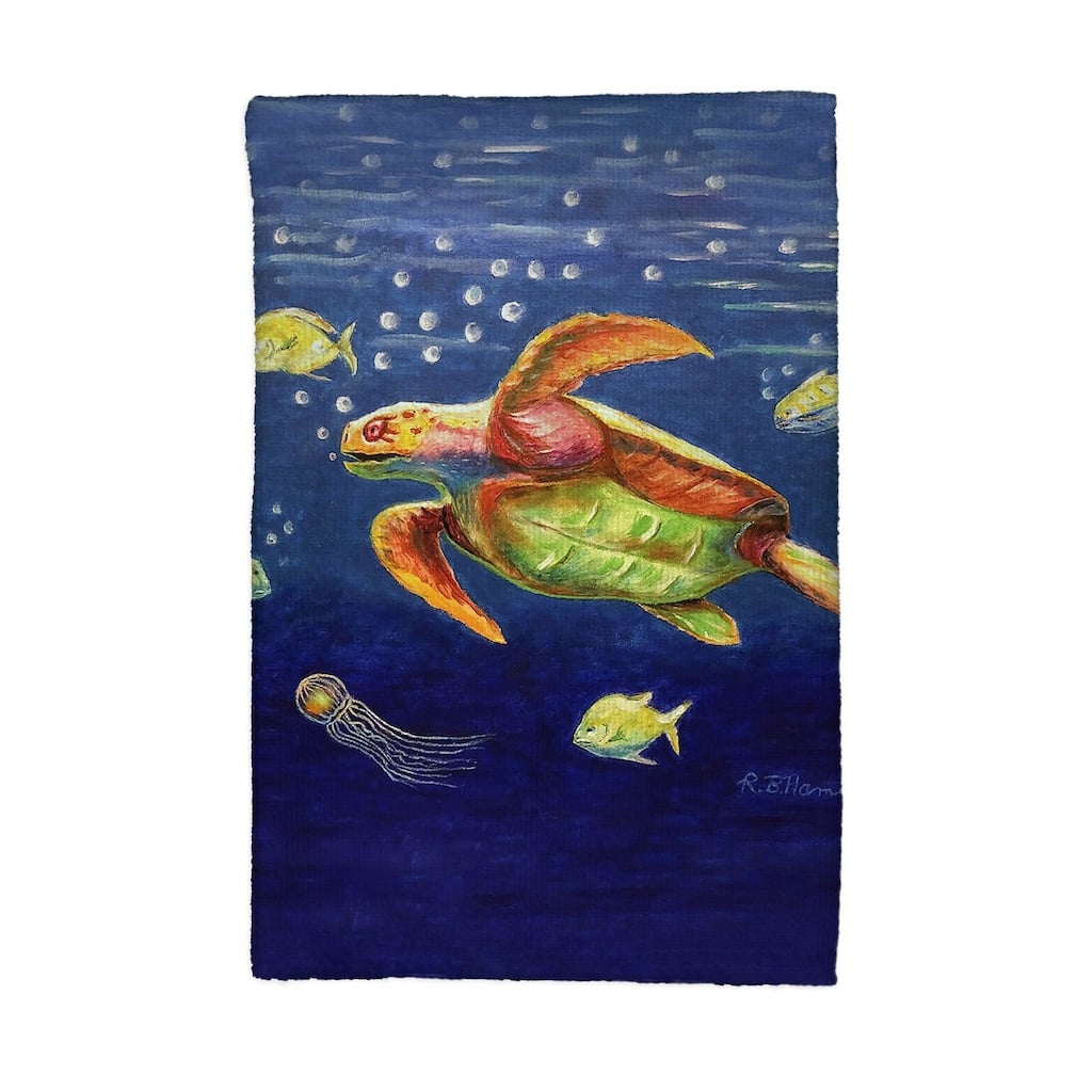 Dick's Sea Turtle Kitchen Towel - 16x25