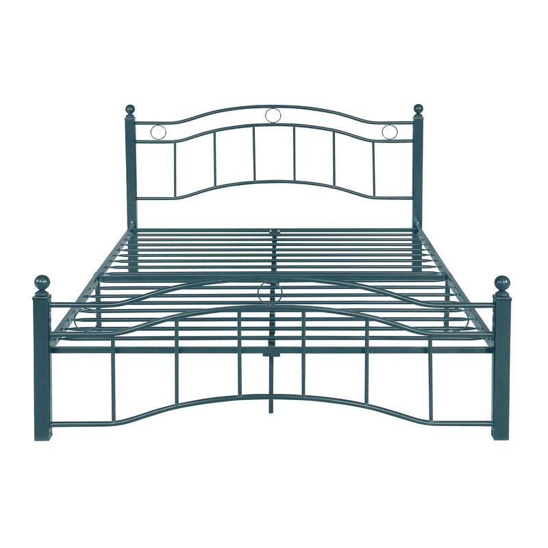 Bouvardia Contemporary Iron Bed Frame by Christopher Knight Home