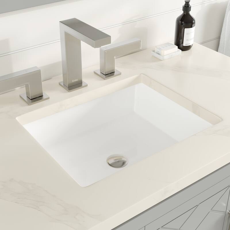Eviva Cambridge Bath Vanity with Quartz Top and Porcelain Sink