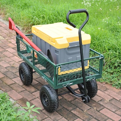Wagon Cart Garden cart trucks for firewood transport
