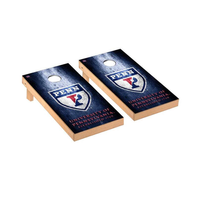 University of Pennsylvania Penn Quakers Museum Cornhole Board Set