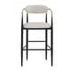 preview thumbnail 23 of 56, Christopher Knight Home Elmore Fabric and Iron 30 Inch Barstools (Set of 2)