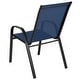 preview thumbnail 41 of 55, Outdoor Stacking Sling Patio Chairs (Set of 4)
