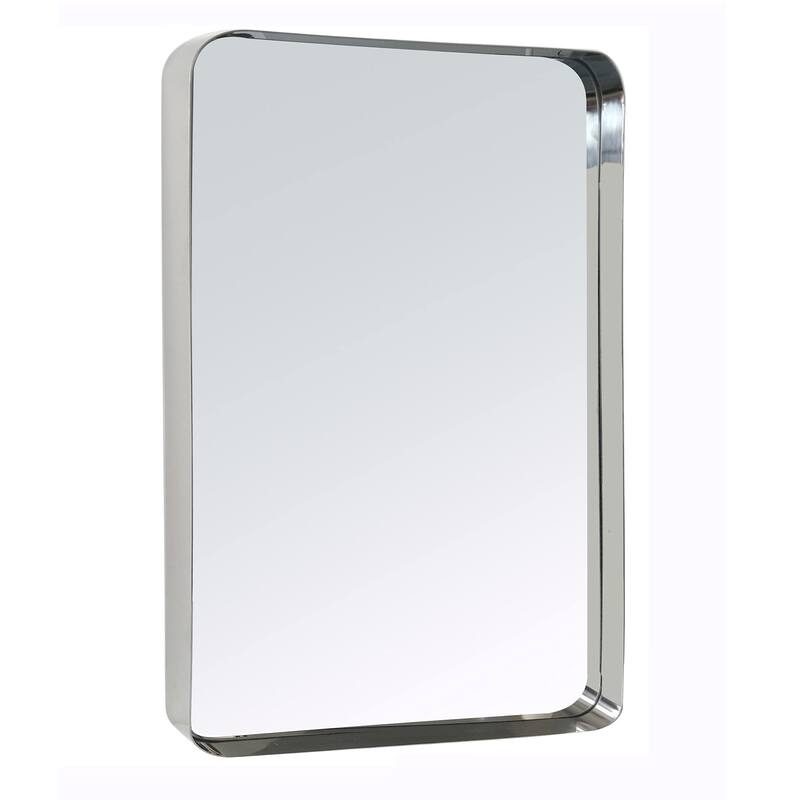 Arthers Stainless Steel Metal Bathroom Vanity Wall Mirror