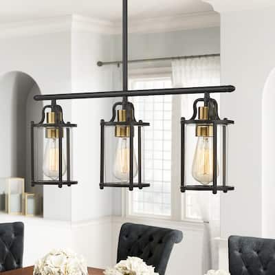 3-Light Kitchen Island Pendant Lighting - ‎26 x 8.8 x 5 inches