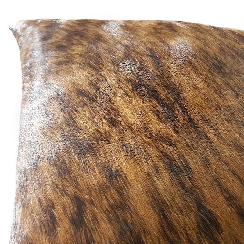 Pergamino Brindle Cowhide Pillows Case