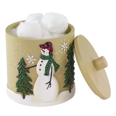 Avanti Snowmen Gathering Jar - Multicolor