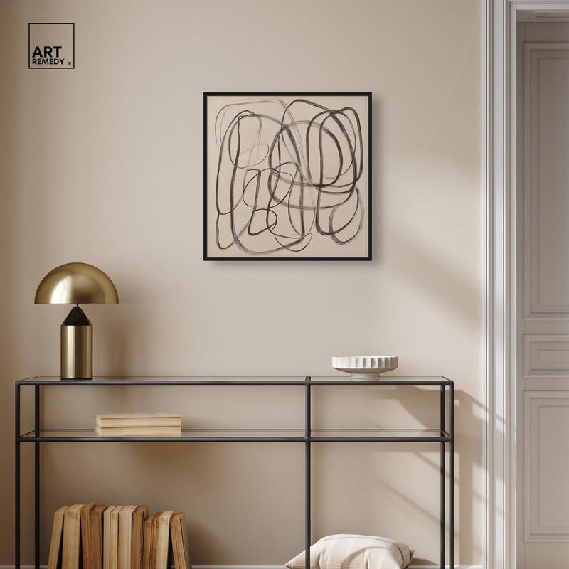 Unbroken Line II Canvas by Art Remedy