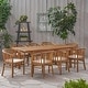 preview thumbnail 8 of 12, Christopher Knight Home - Alondra Acacia Wood Dining Set