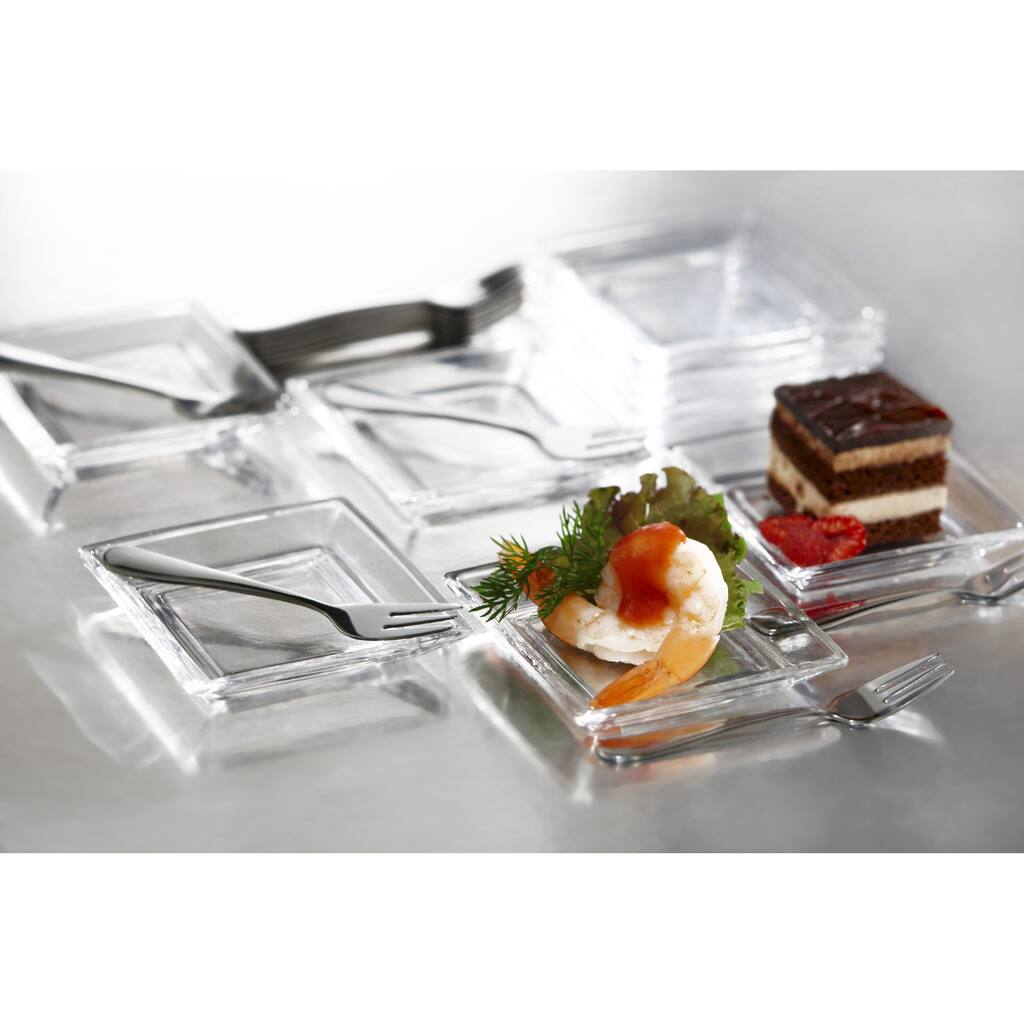 Fifth Avenue Crystal Lugano Taster Plates 25-piece Set