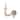 Cielo 1 Light  Wall Sconce in Silver Leaf - 12.5