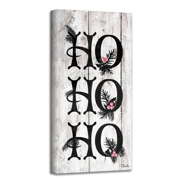 Ready2HangArt 'Ho Ho Ho' Holiday Canvas Wall Art by Olivia Rose. Opens flyout.
