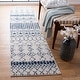 preview thumbnail 90 of 92, SAFAVIEH Tulum Giorgina Rustic Moroccan Boho Tribal Rug 2' x 9' Runner - Ivory/Navy