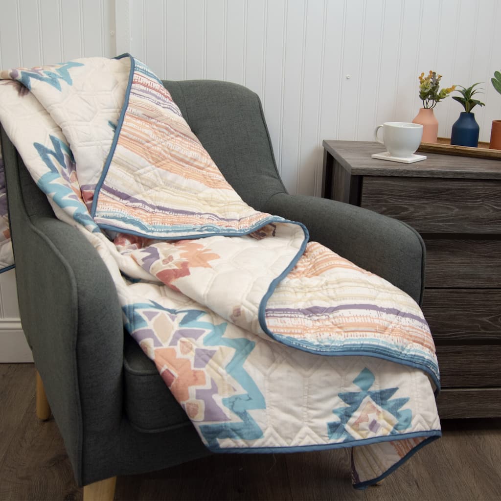 Your Lifestyle by Donna Sharp Bonita Microfiber Throw Blanket