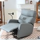 preview thumbnail 9 of 17, Swivel Rocker Recliner Chair,360 Degree Nursery Rocking Chair,Glider Chair,Modern Small Rocking Swivel Recliner Chair