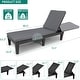 preview thumbnail 31 of 105, Outdoor Chaise Lounge Chairs (Set of 2) with Adjustable Backrest