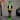 Frankenstein's Monster Nutcracker Halloween Figure - 10.5" - Green and Black