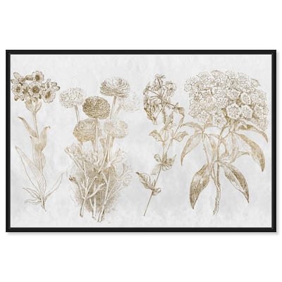 Floral Selection Quad Canvas by Art Remedy