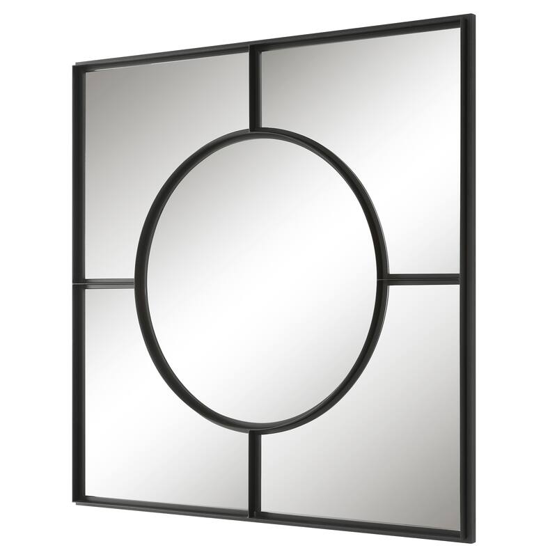 Uttermost Spurgeon Square Window Mirror - 39"W X 39"H X 2"D