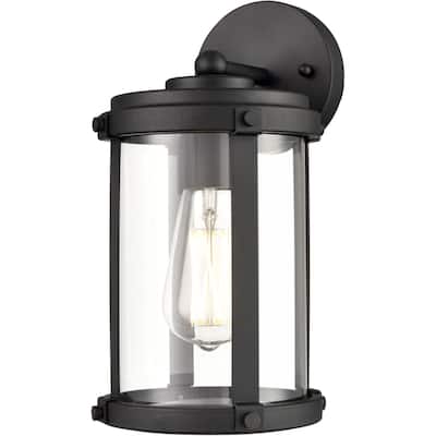 Millennium Lighting 290001 11" Tall Outdoor Wall Sconce with Clear
