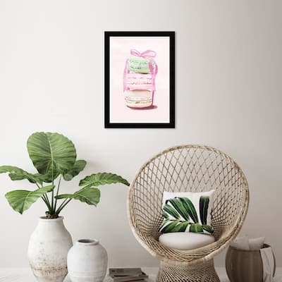 Wynwood Studio Prints Food Cuisine Sweet Stack Pink Wall Art