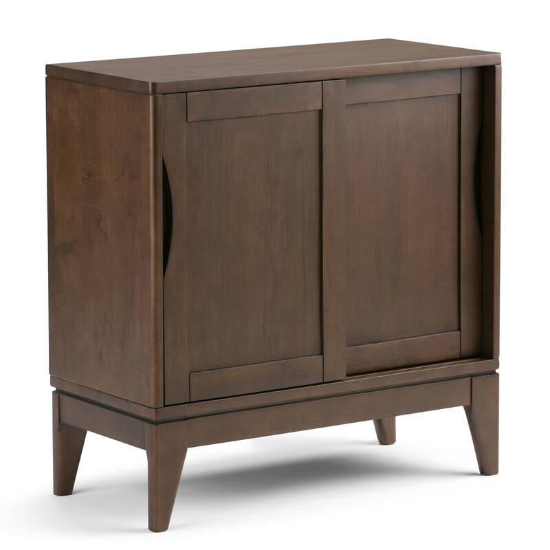 WYNDENHALL Pearson Solid Wood 30 inch Storage Cabinet (Set of 2) - 30"W x 14"D x 31"H