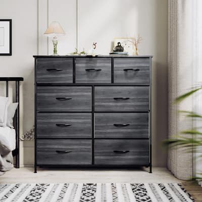 Modern 9-drawer Bedroom Dresser Storage Tower