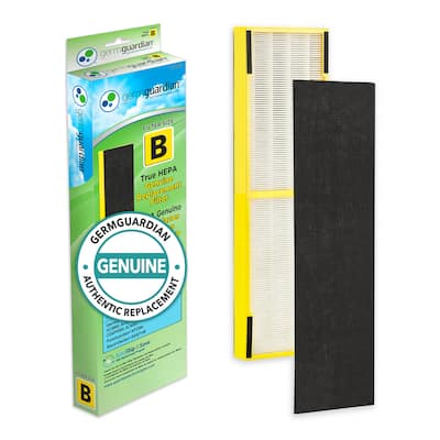 GermGuardian Filter B HEPA Pure Genuine Replacement Filter for Air Purifiers, FLT4825