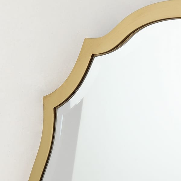 Modern Gallery Gold Bathroom Vanity Wall Mirror 19.7" W x 27.6" H