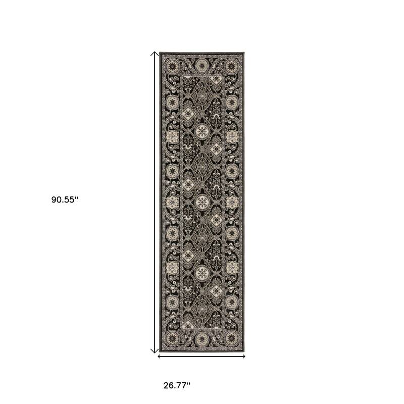HomeRootsOriental Traditional Rectangle Area Rug
