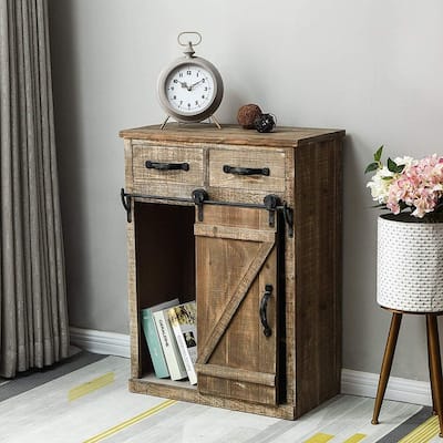 Classic Vintage Wooden Storage Cabinet