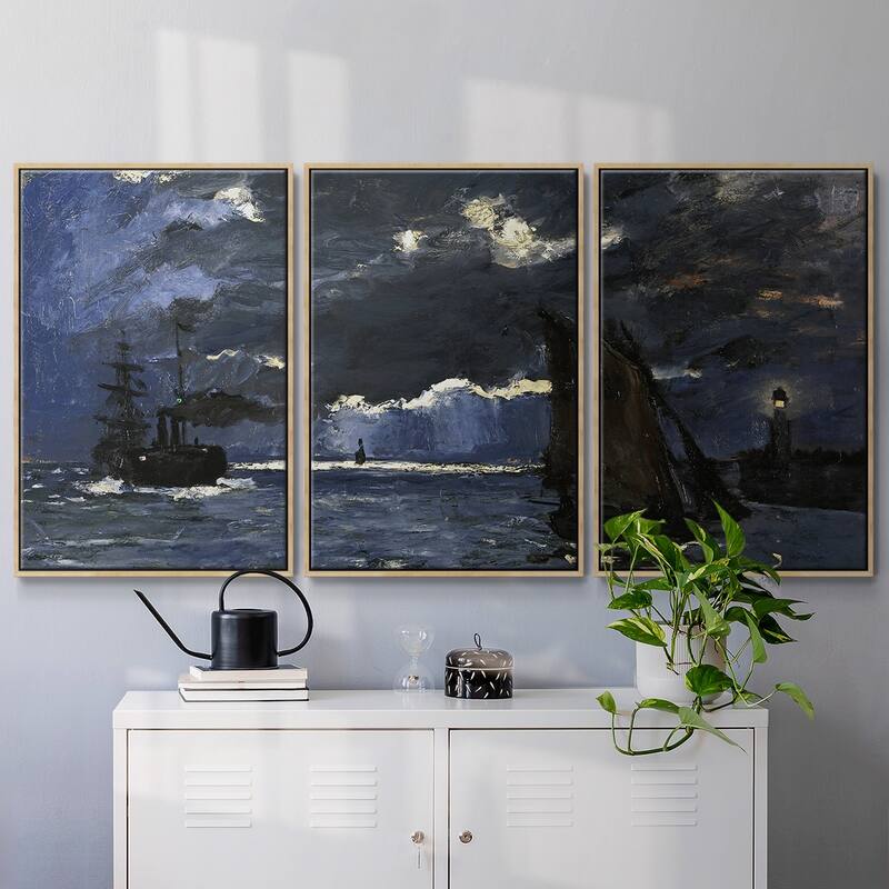 Monet - Multi Piece Framed Canvas