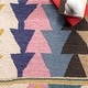 preview thumbnail 7 of 14, Nuloom Aurora Geometric Wool Area Rug