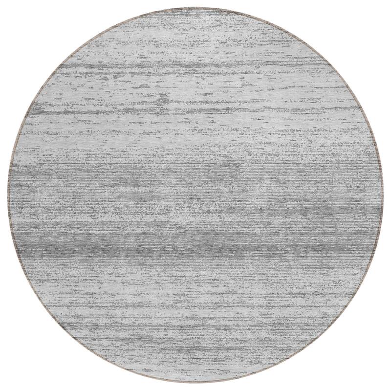 HomeRoots Striped Transitional Rectangle Outdoor Rug