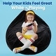 preview thumbnail 5 of 28, Cheer Collection Microplush Bean Bag and Stuffed Animal Storage Case
