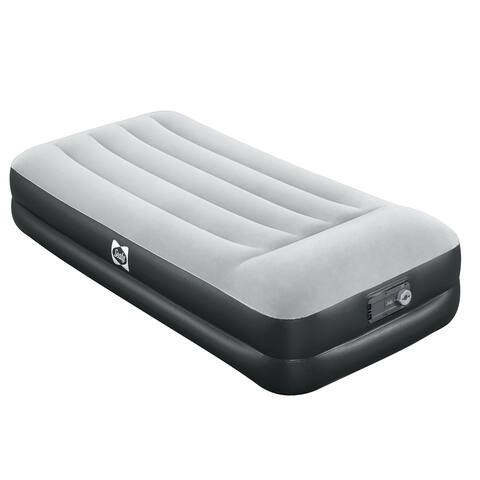 Sealy 94051E-BW 16 Inch Inflatable Mattress Twin Airbed w/ Built-In AC Air Pump
