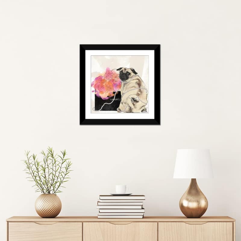 iCanvas "Chanel Pug" by Studio One
