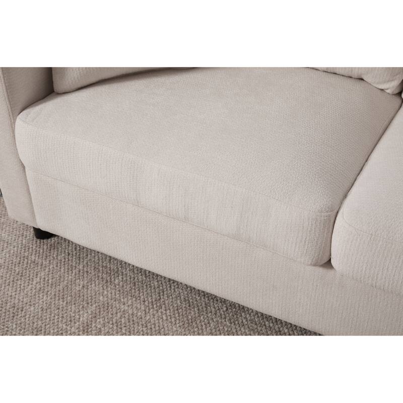 Sleeper Sofa Daybed, Pull Out Couch with Mattress, Upholstery Sectional Loveseat Convertible Sofa Bed