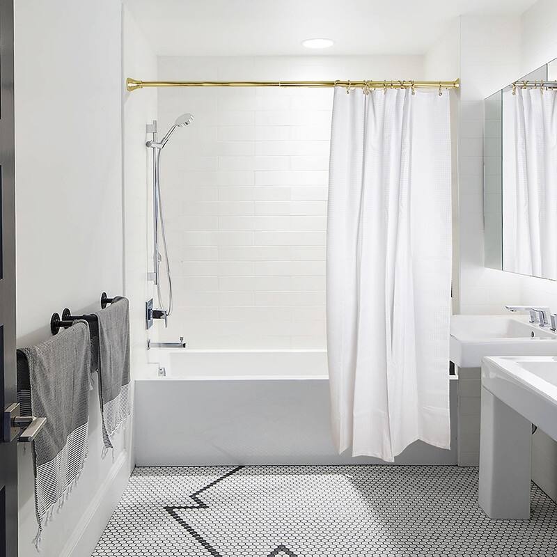 Utopia Alley Shower Eternity Curtain Rings, Rustproof Zinc Shower Rings, set of 12