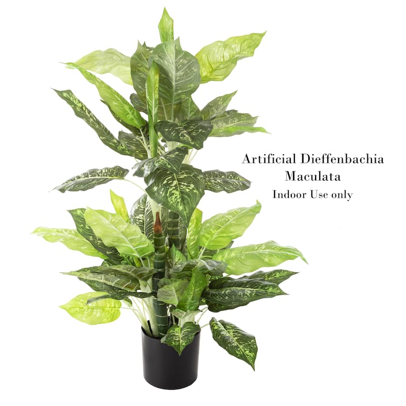 Artificial Potted Faux Floor Plant Greenery