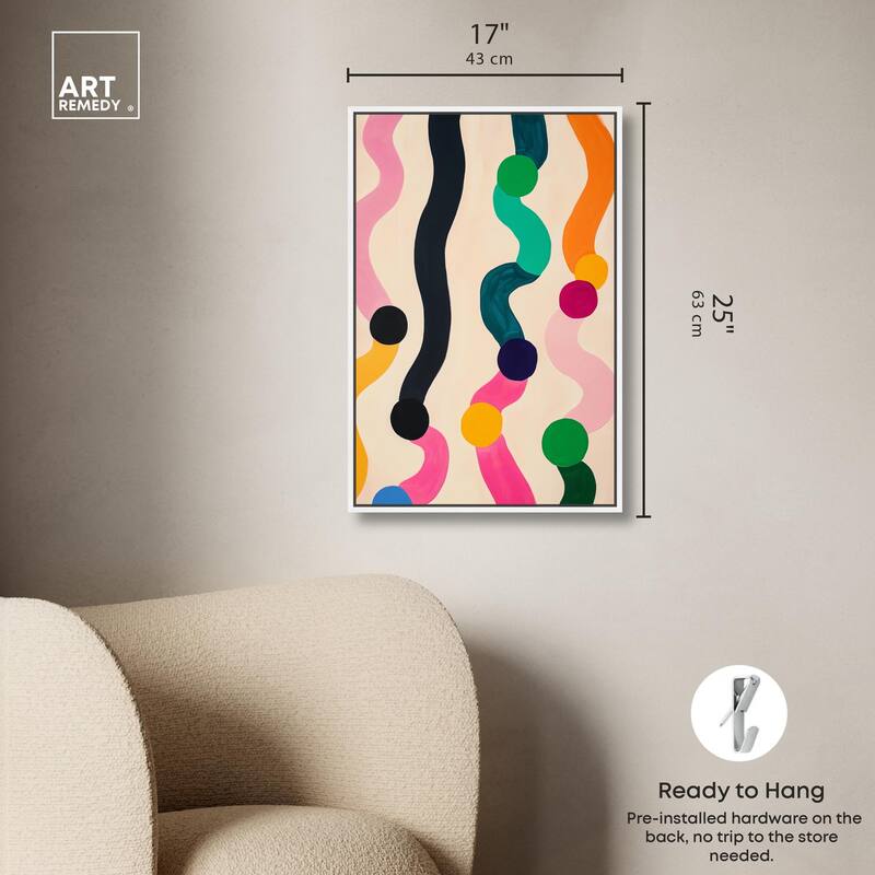 Pearl Colors II Canvas by Art Remedy