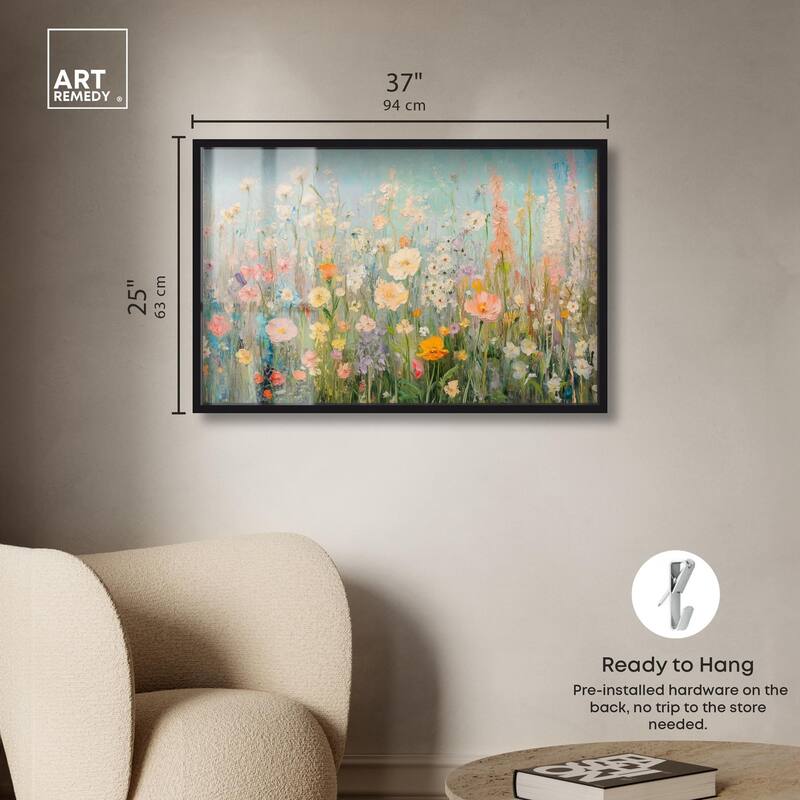 Soft Focus Flora II Shadowbox by Art Remedy