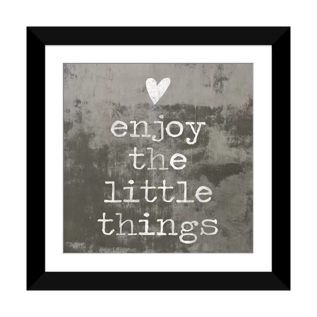 iCanvas "Enjoy The little things II" by Jamie MacDowell