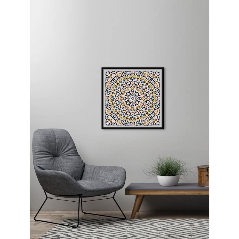 Pattern of Life Framed Print