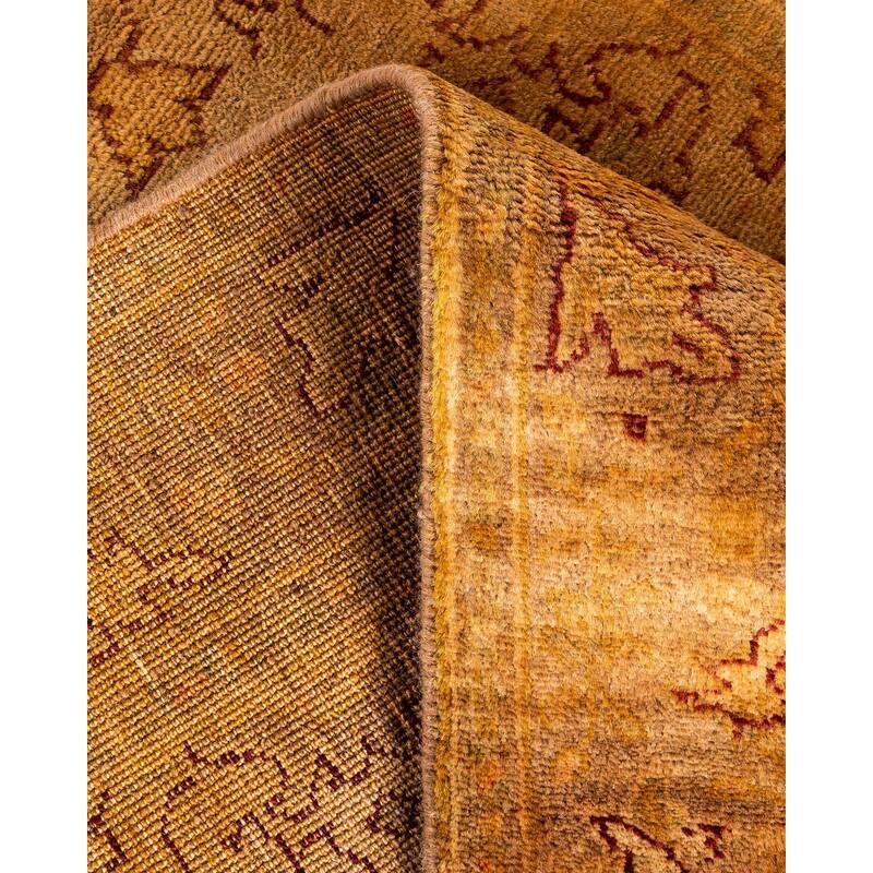 Vibrance, One-of-a-Kind Hand-Knotted Area Rug - Beige, 3' 2" x 4' 10" - 3' 2" x 4' 10"